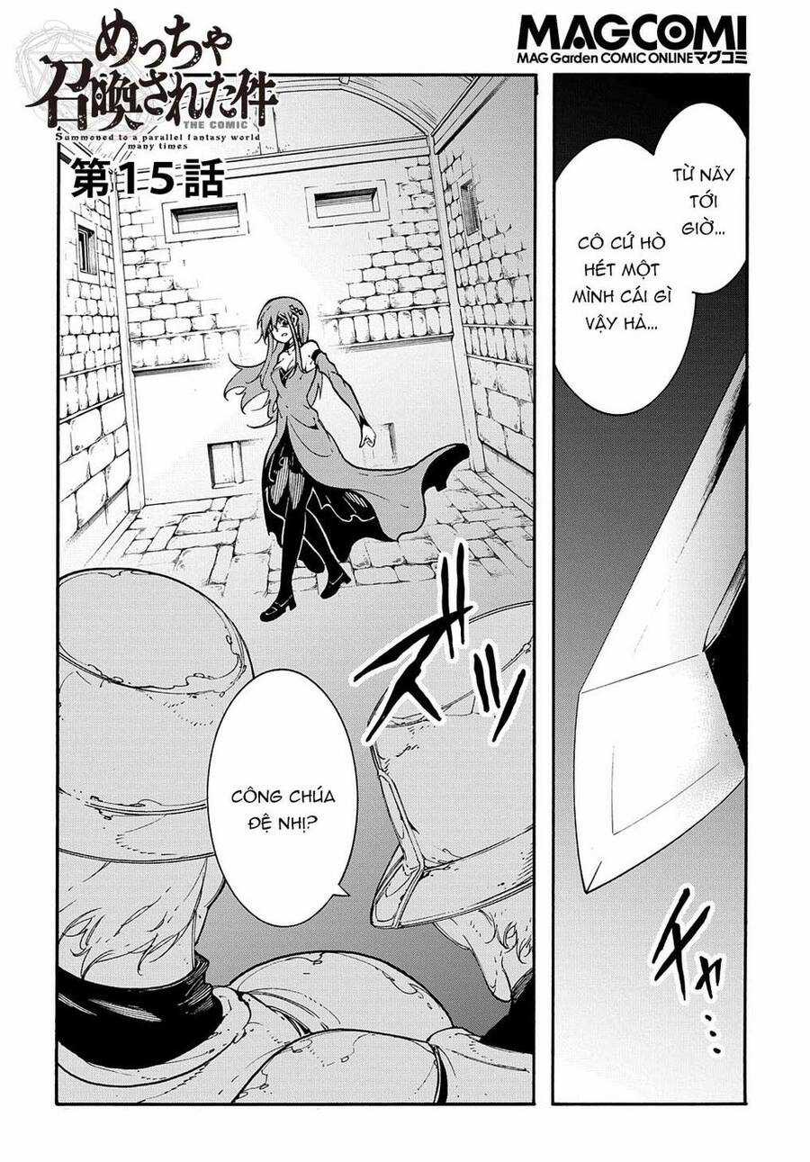 Kẻ Được Triệu Hồi Tới Thế Giới Giả Tưởng Vô Số Lần!! Chương 15.1 trang 2