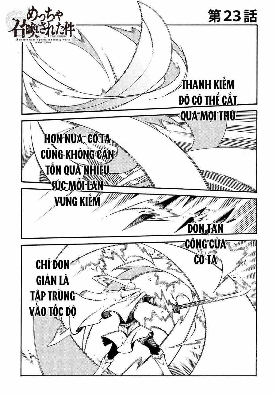 Kẻ Được Triệu Hồi Tới Thế Giới Giả Tưởng Vô Số Lần!! Chương 23 trang 1