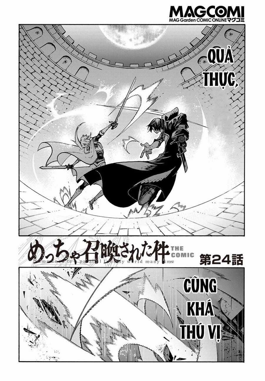 Kẻ Được Triệu Hồi Tới Thế Giới Giả Tưởng Vô Số Lần!! Chương 24 trang 2