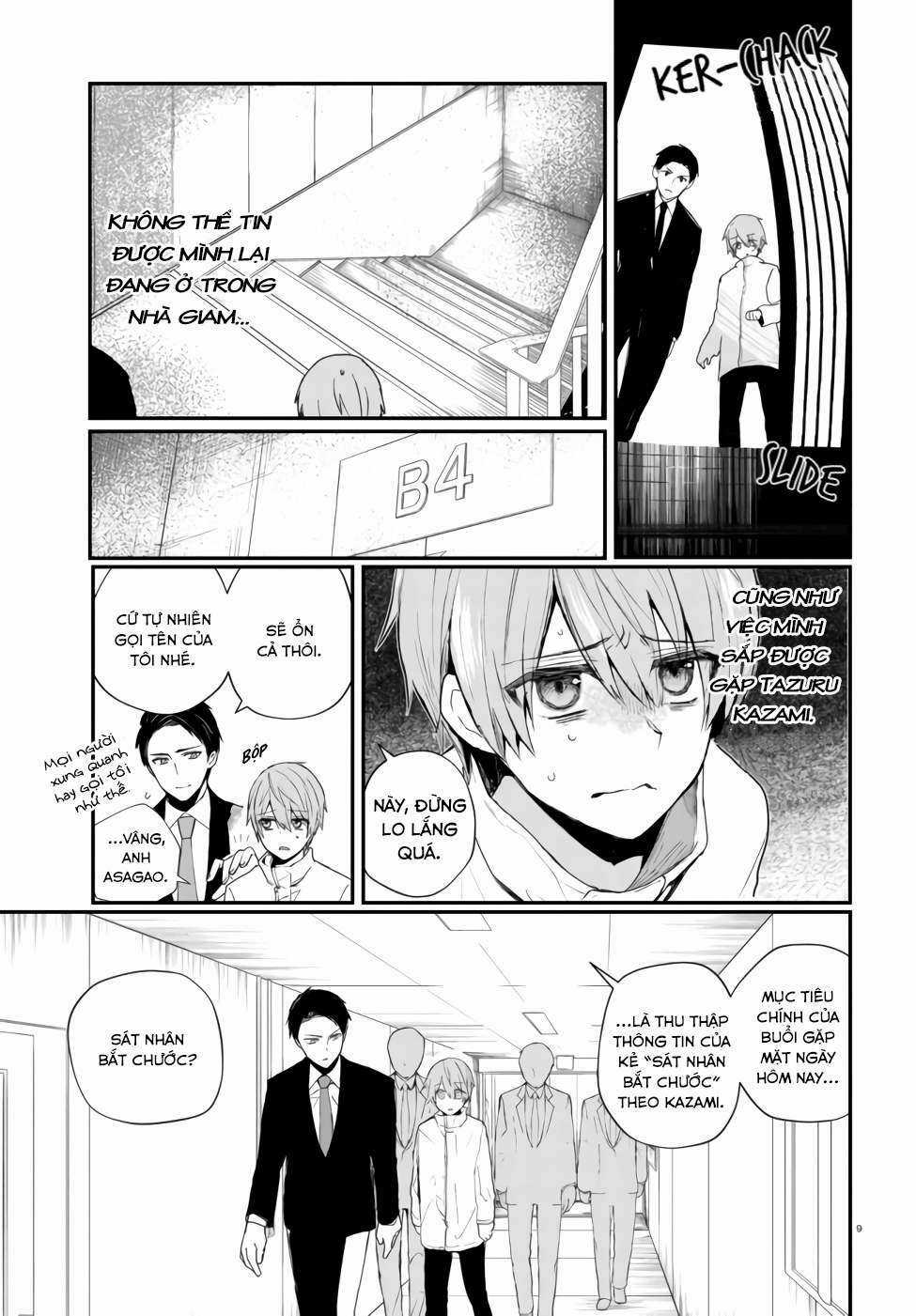 Kẻ Hoạ Sát: Tử Tù Kazami Tazuru Chapter 1 trang 11