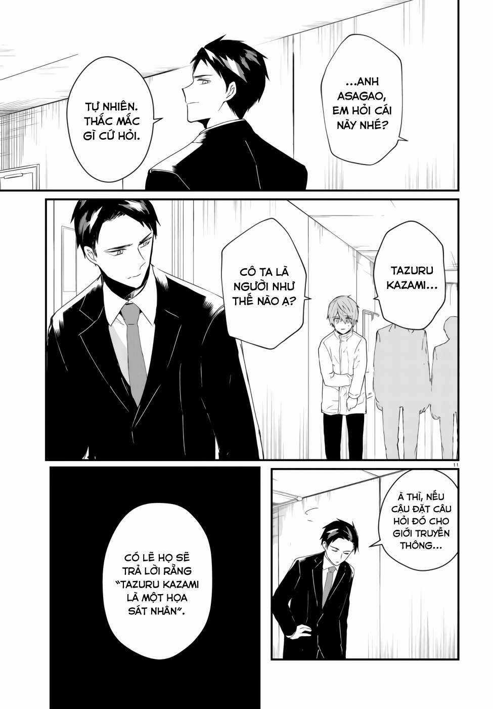 Kẻ Hoạ Sát: Tử Tù Kazami Tazuru Chapter 1 trang 13