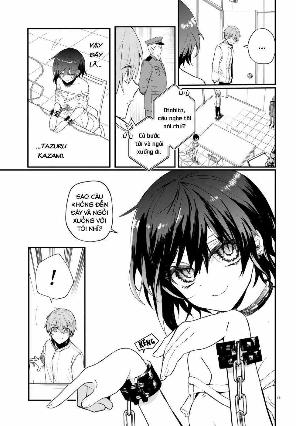 Kẻ Hoạ Sát: Tử Tù Kazami Tazuru Chapter 1 trang 17