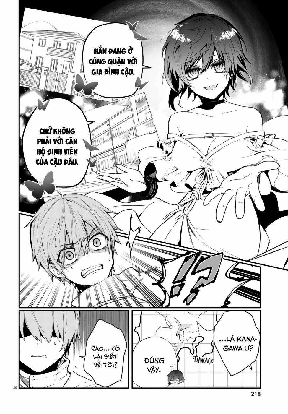 Kẻ Hoạ Sát: Tử Tù Kazami Tazuru Chapter 1 trang 29