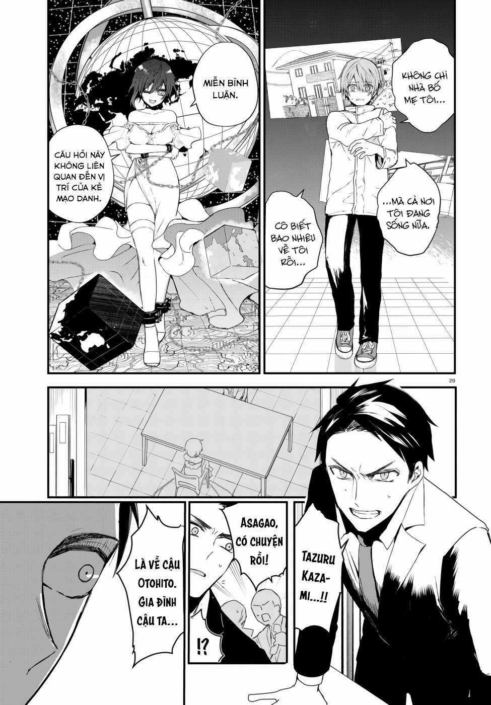 Kẻ Hoạ Sát: Tử Tù Kazami Tazuru Chapter 1 trang 30
