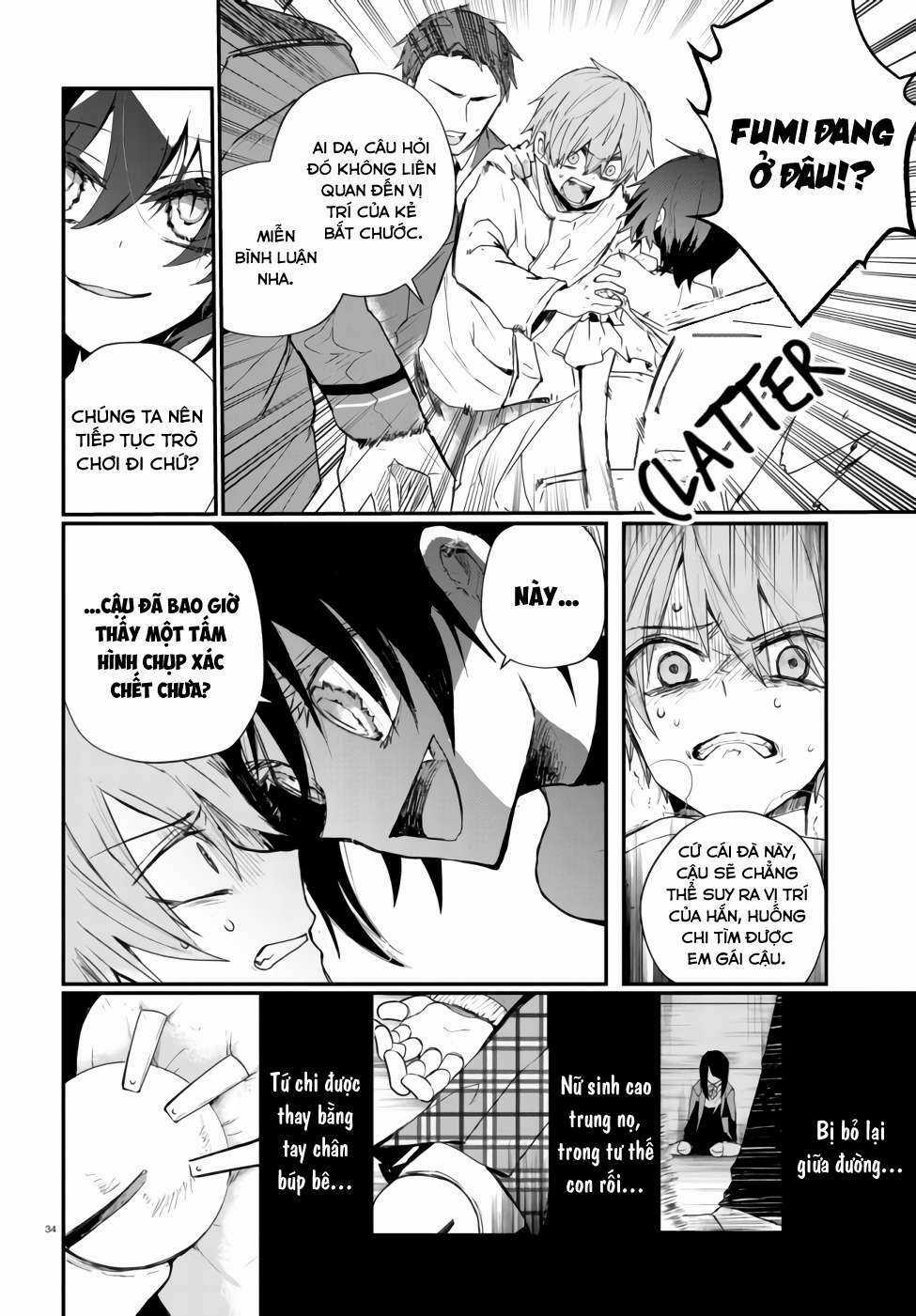 Kẻ Hoạ Sát: Tử Tù Kazami Tazuru Chapter 1 trang 35