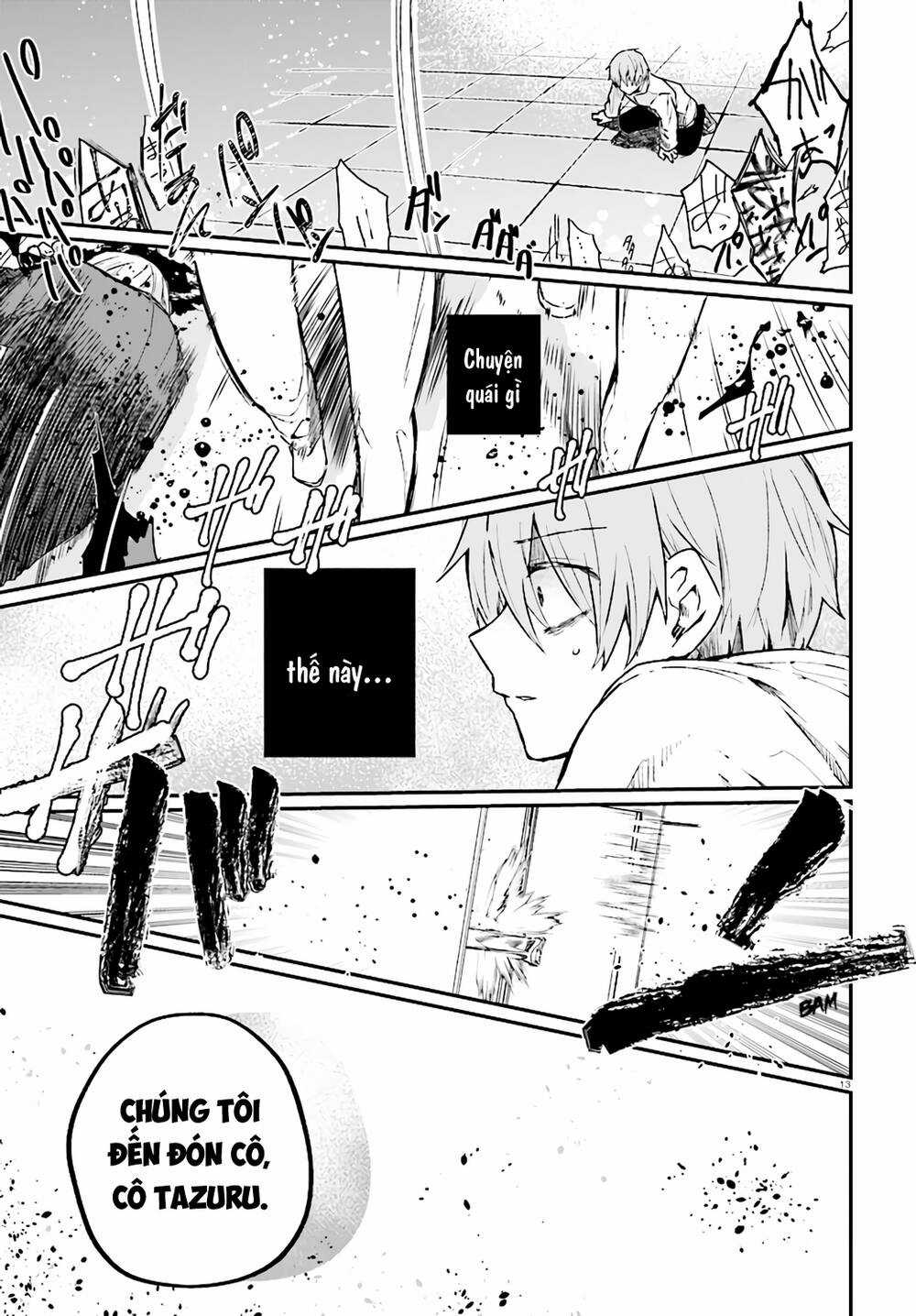 Kẻ Hoạ Sát: Tử Tù Kazami Tazuru Chapter 10 trang 12