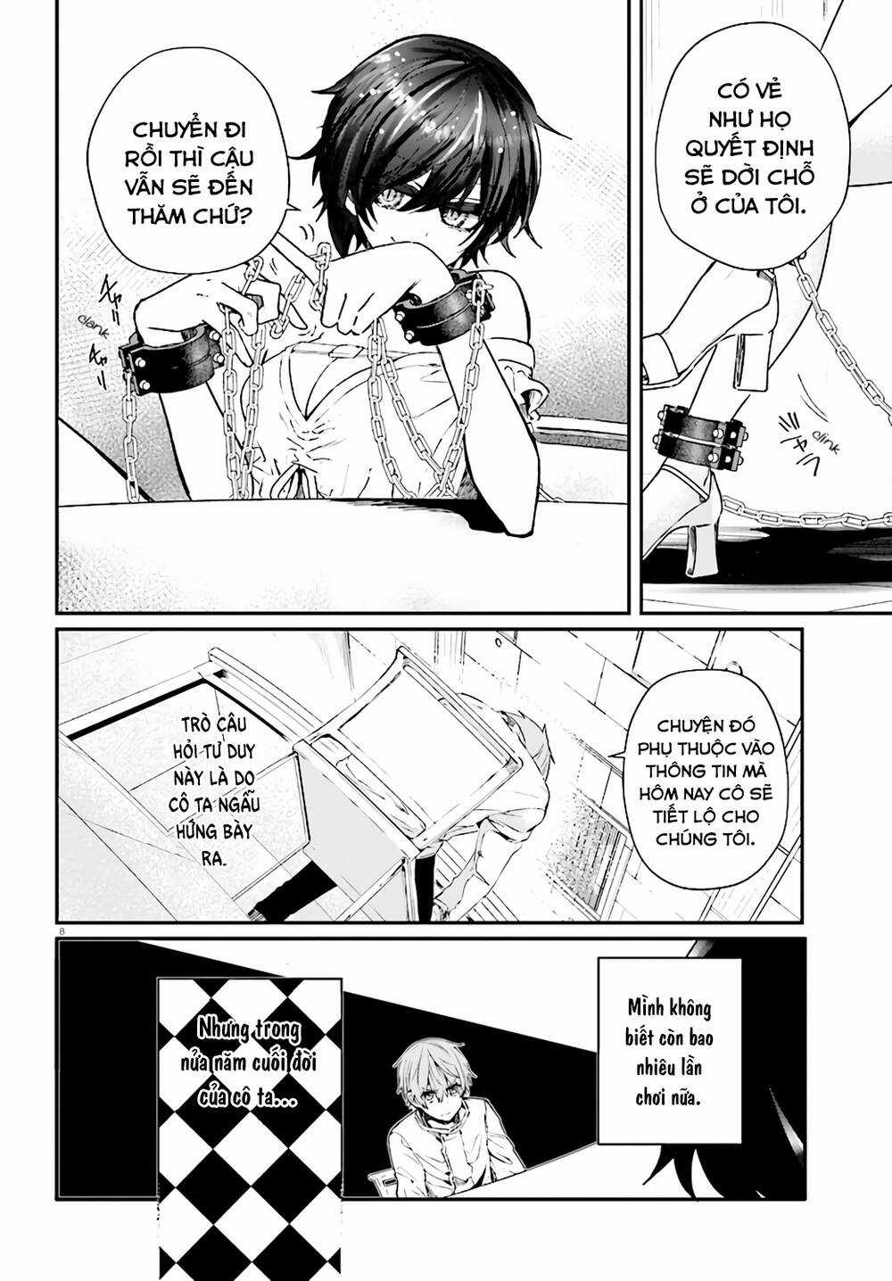 Kẻ Hoạ Sát: Tử Tù Kazami Tazuru Chapter 10 trang 8