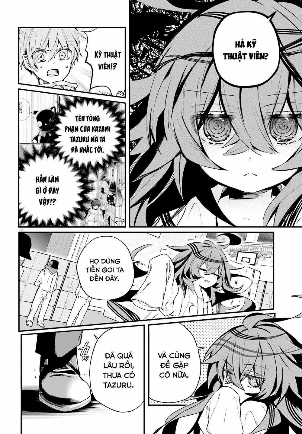 Kẻ Hoạ Sát: Tử Tù Kazami Tazuru Chapter 11 trang 14