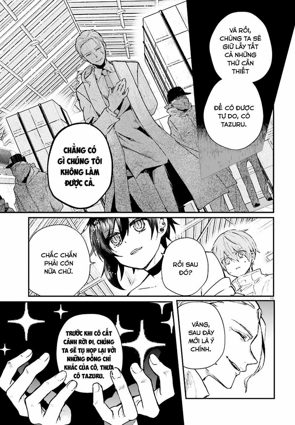 Kẻ Hoạ Sát: Tử Tù Kazami Tazuru Chapter 11 trang 17