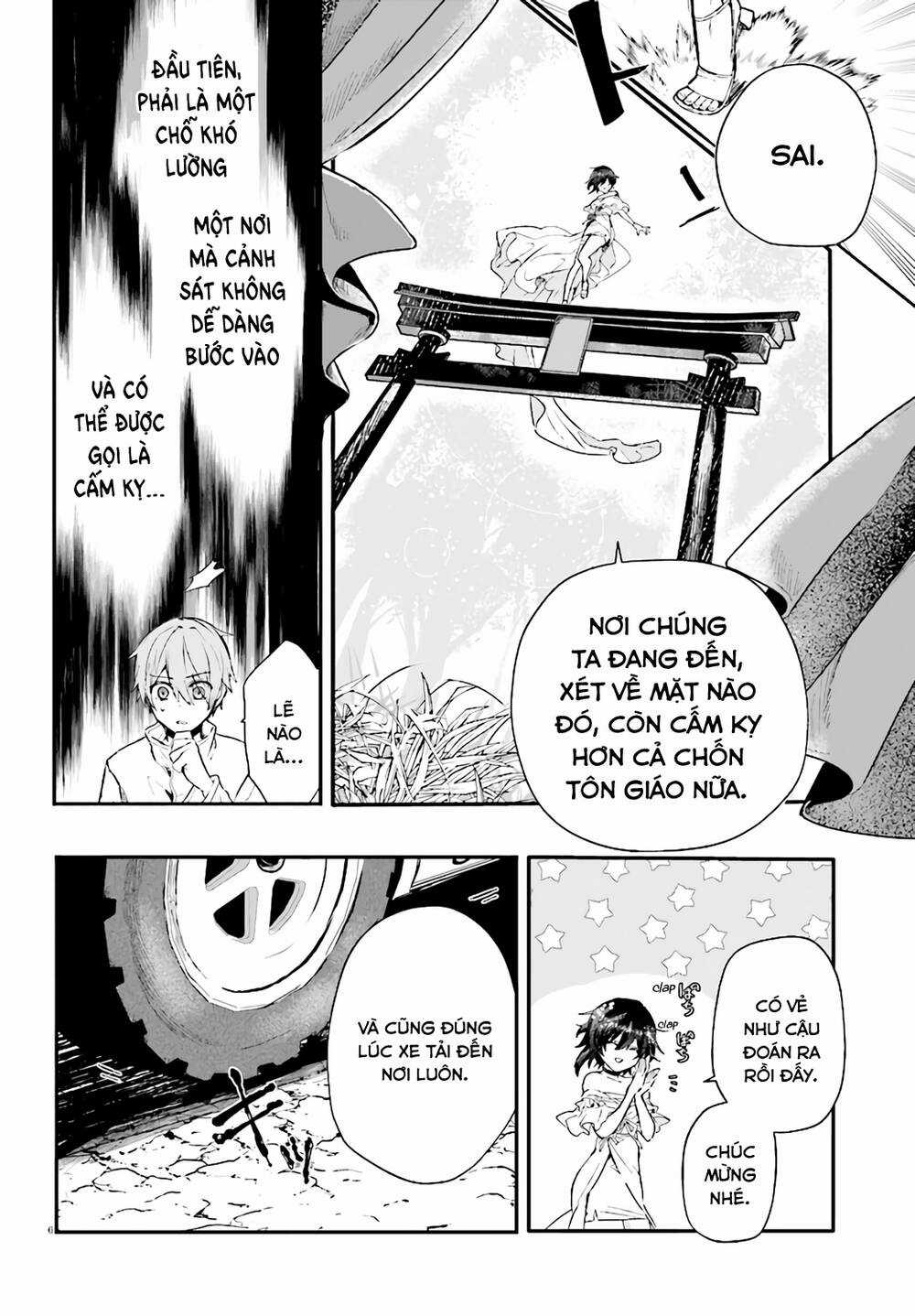 Kẻ Hoạ Sát: Tử Tù Kazami Tazuru Chapter 11 trang 8