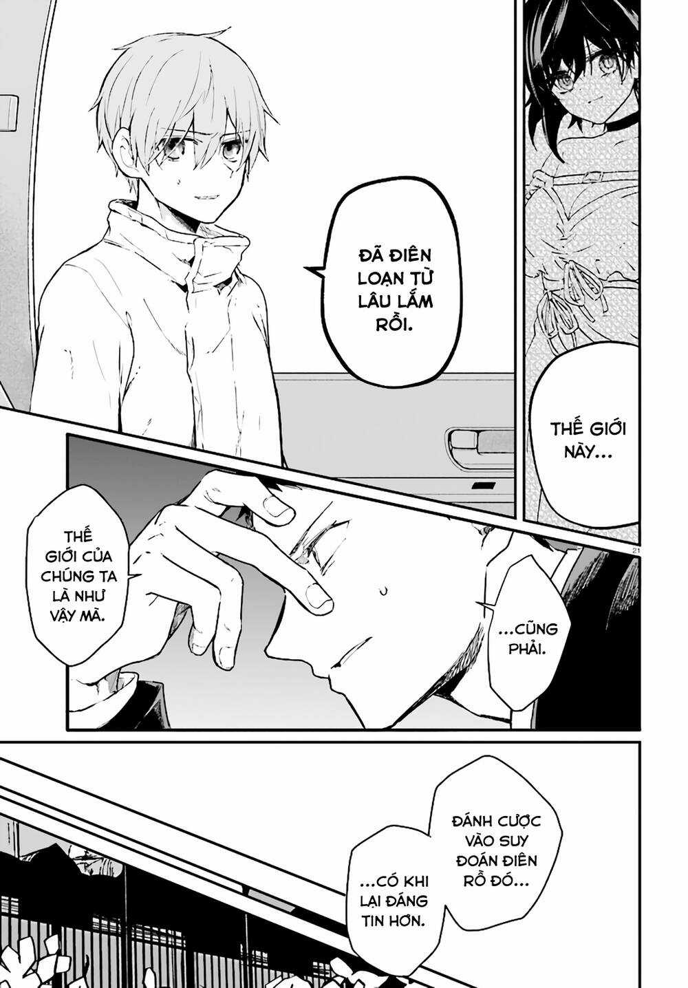 Kẻ Hoạ Sát: Tử Tù Kazami Tazuru Chapter 12 trang 21