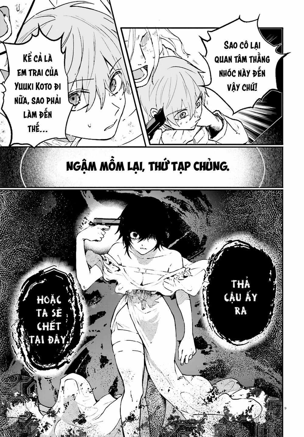 Kẻ Hoạ Sát: Tử Tù Kazami Tazuru Chapter 12 trang 9