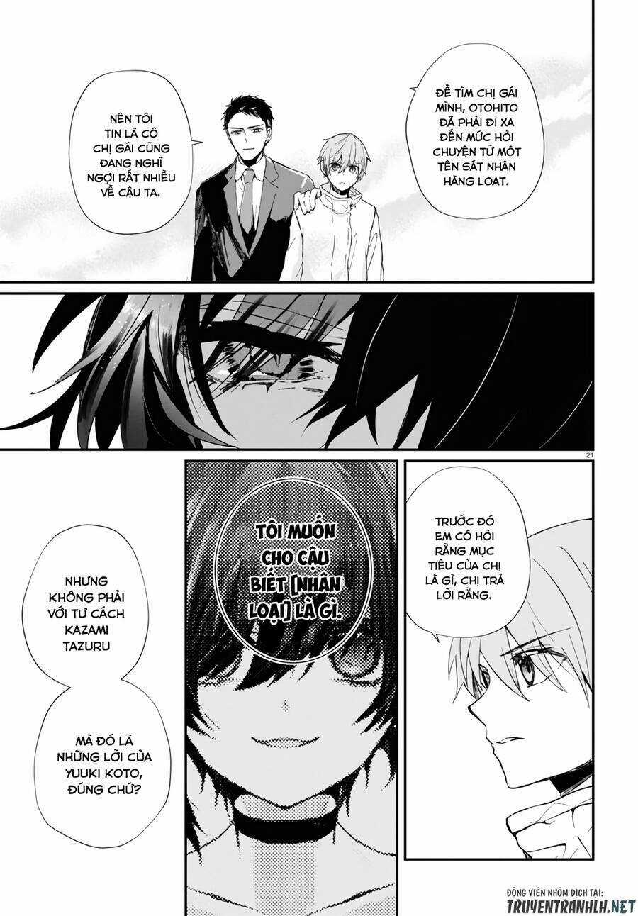 Kẻ Hoạ Sát: Tử Tù Kazami Tazuru Chapter 13 trang 21