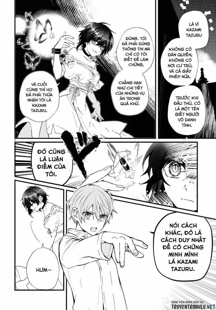 Kẻ Hoạ Sát: Tử Tù Kazami Tazuru Chapter 13 trang 6