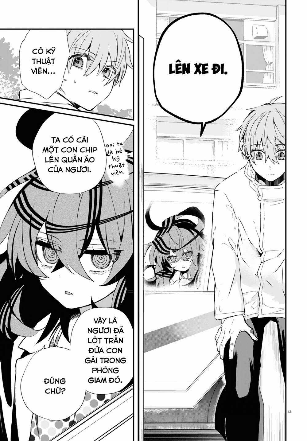 Kẻ Hoạ Sát: Tử Tù Kazami Tazuru Chapter 14 trang 13