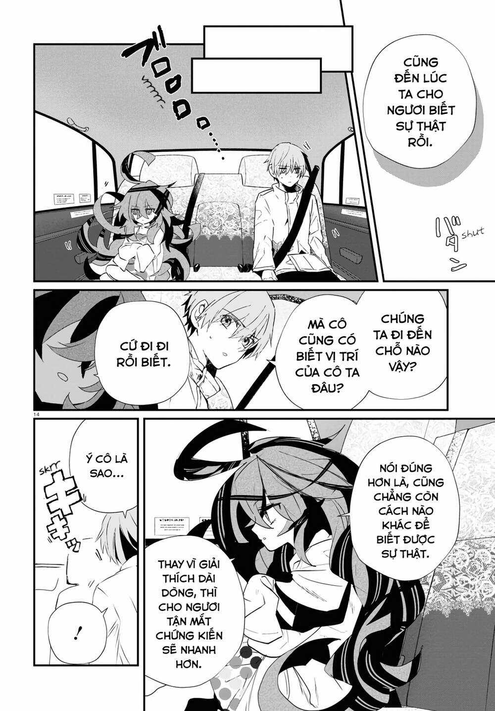 Kẻ Hoạ Sát: Tử Tù Kazami Tazuru Chapter 14 trang 14