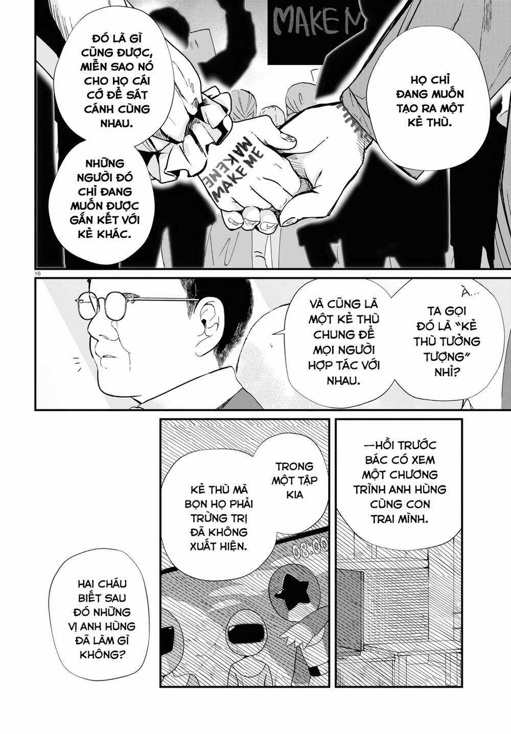 Kẻ Hoạ Sát: Tử Tù Kazami Tazuru Chapter 14 trang 16