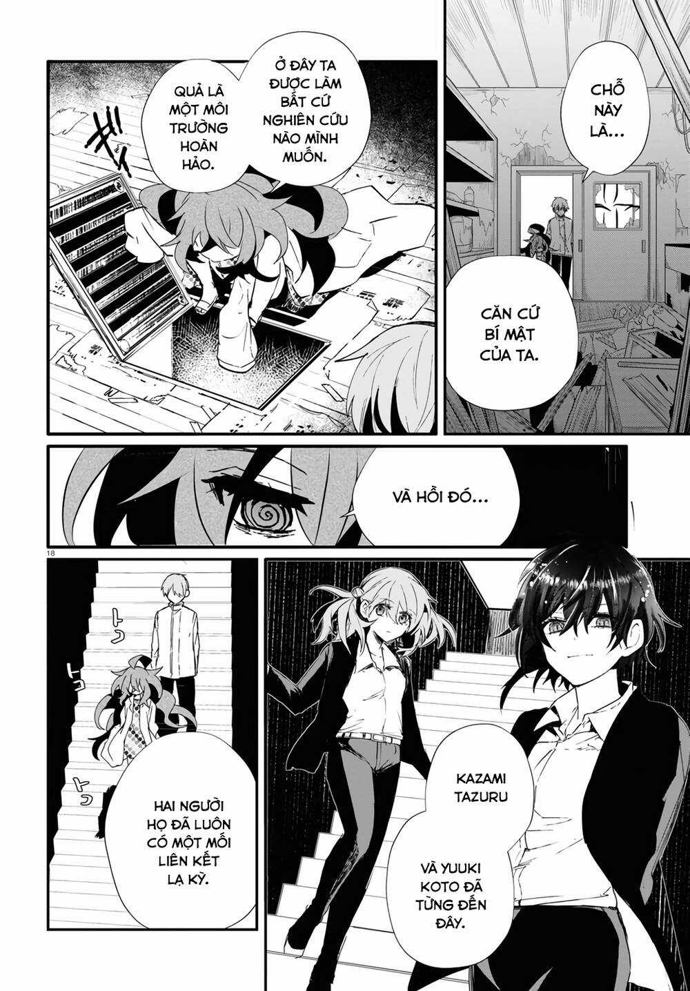 Kẻ Hoạ Sát: Tử Tù Kazami Tazuru Chapter 14 trang 18