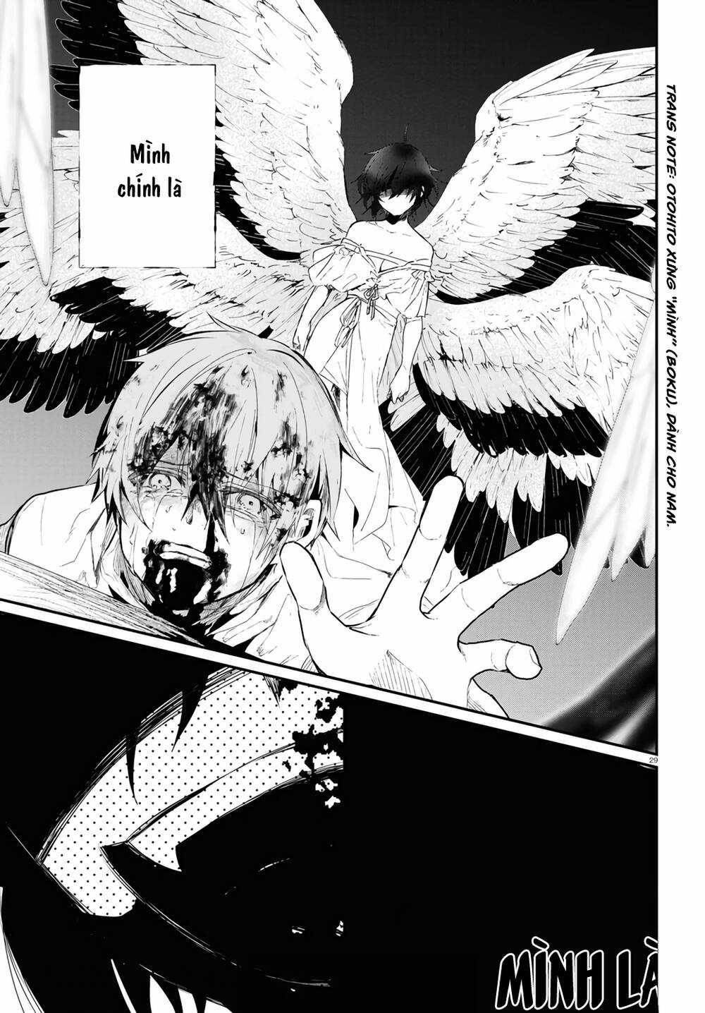 Kẻ Hoạ Sát: Tử Tù Kazami Tazuru Chapter 14 trang 28