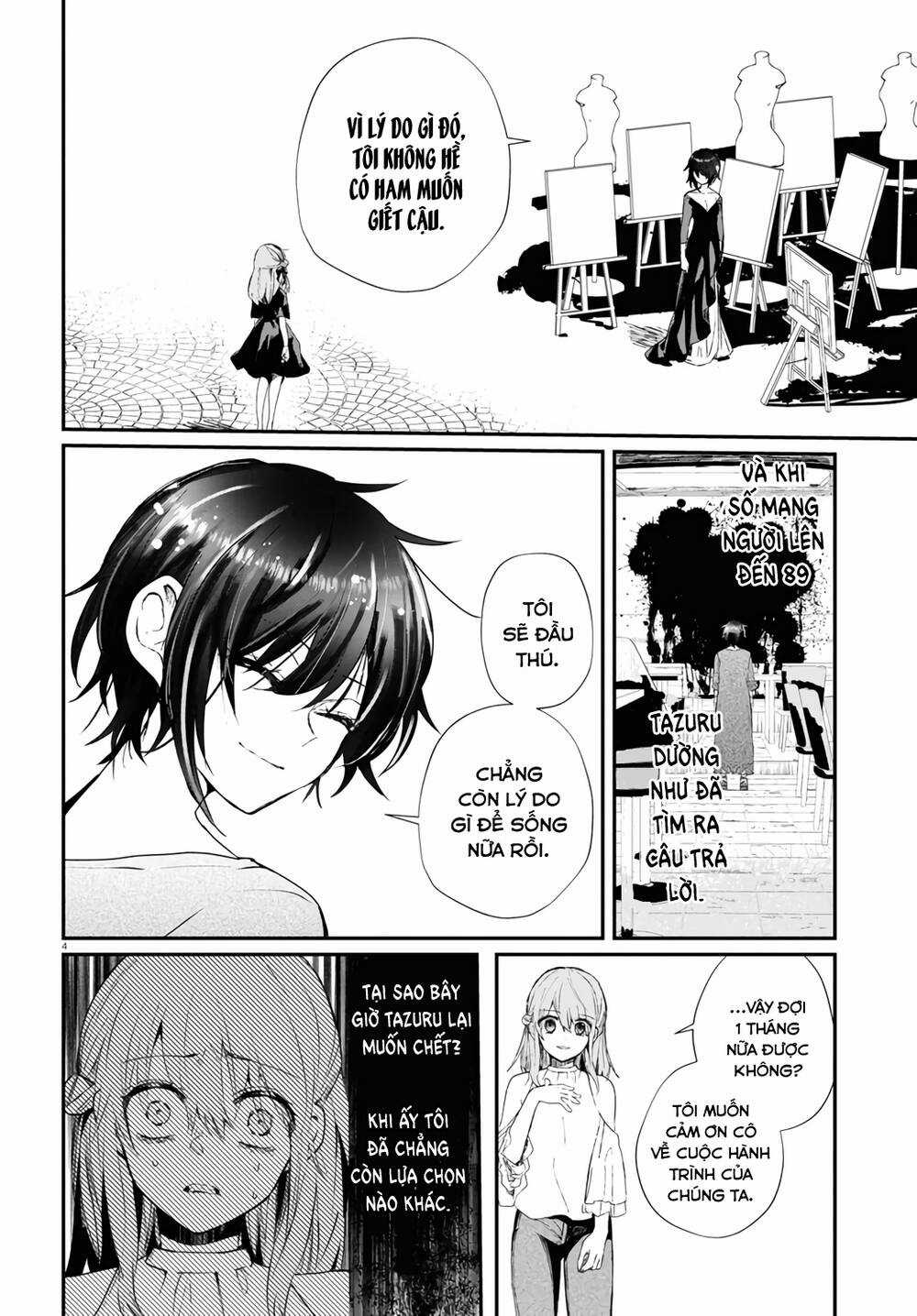 Kẻ Hoạ Sát: Tử Tù Kazami Tazuru Chapter 14 trang 4