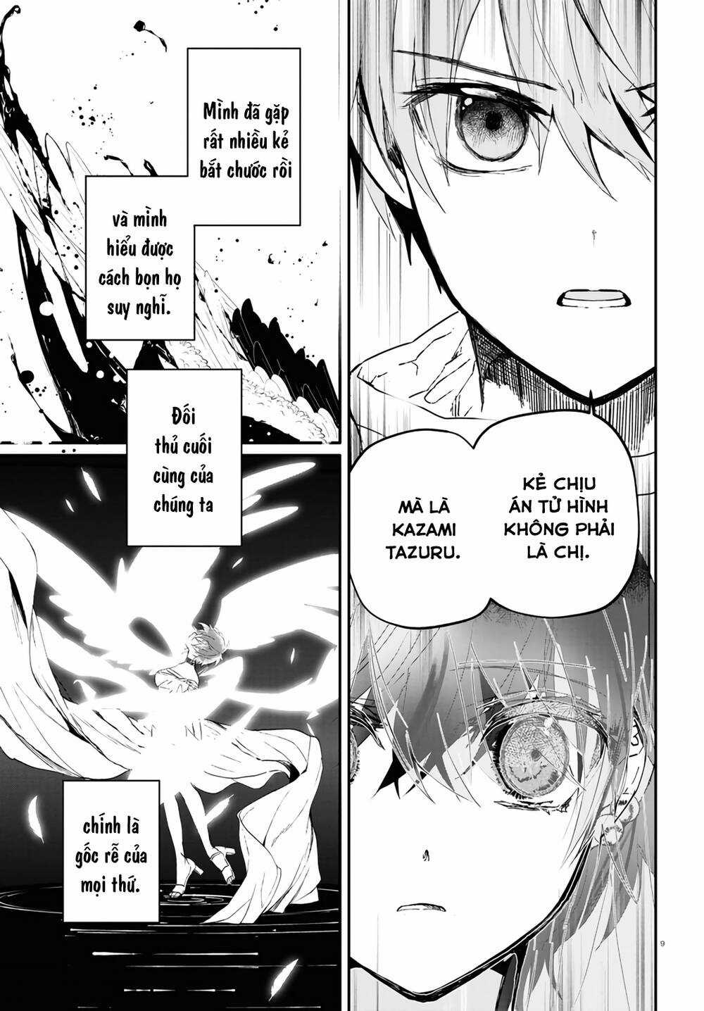 Kẻ Hoạ Sát: Tử Tù Kazami Tazuru Chapter 14 trang 9