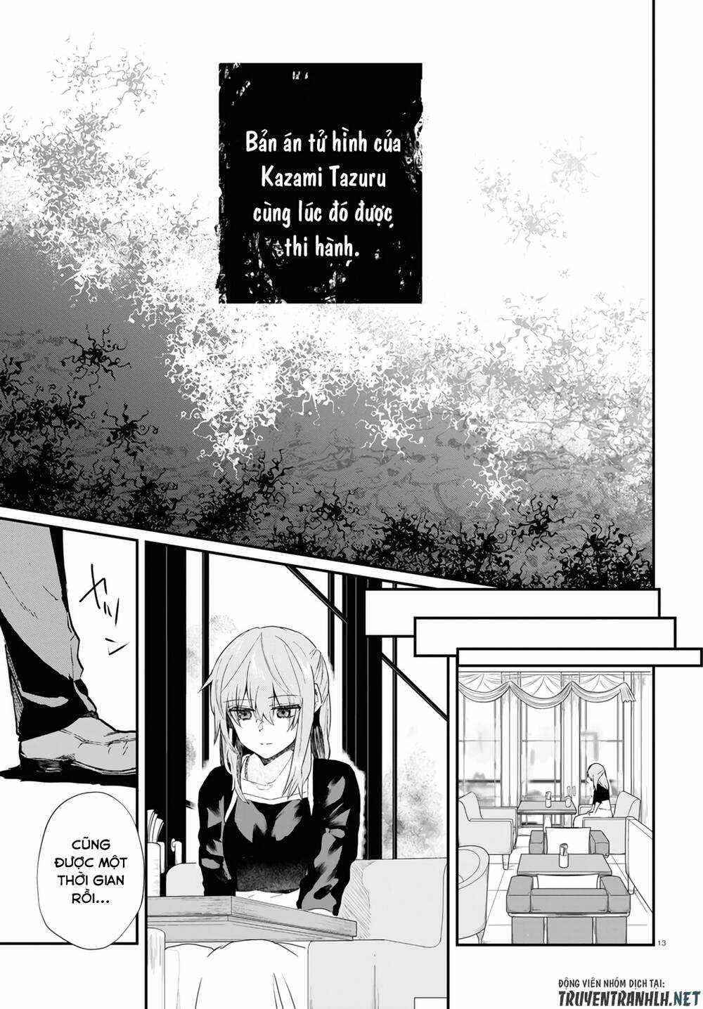 Kẻ Hoạ Sát: Tử Tù Kazami Tazuru Chapter 16 trang 13