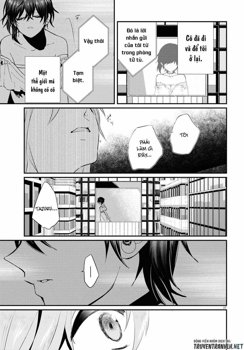 Kẻ Hoạ Sát: Tử Tù Kazami Tazuru Chapter 16 trang 26