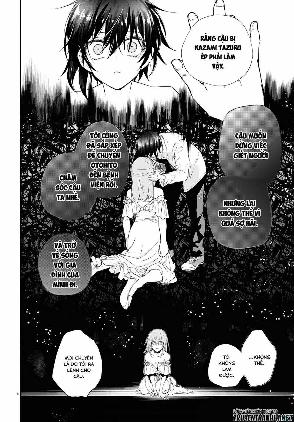 Kẻ Hoạ Sát: Tử Tù Kazami Tazuru Chapter 16 trang 8