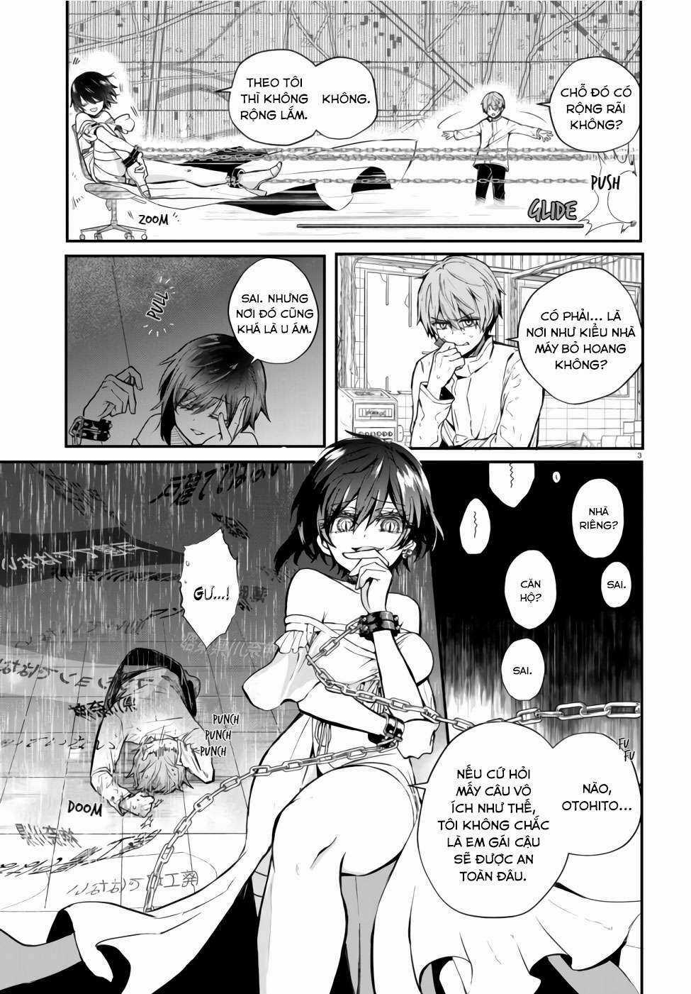 Kẻ Hoạ Sát: Tử Tù Kazami Tazuru Chapter 2 trang 3