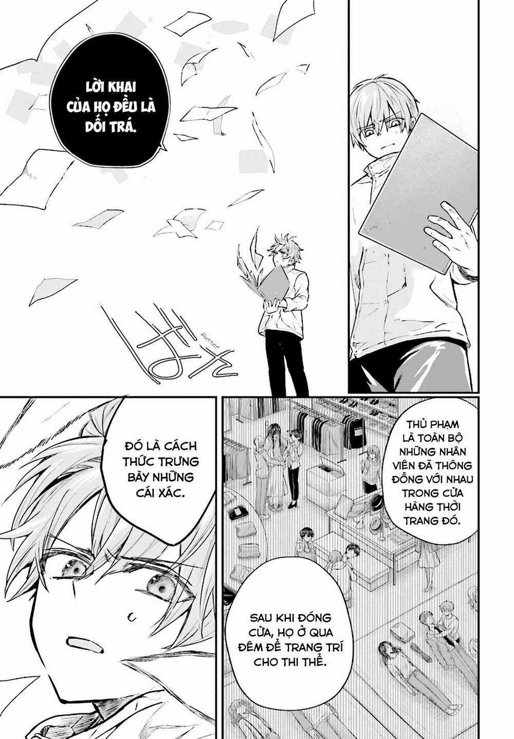 Kẻ Hoạ Sát: Tử Tù Kazami Tazuru Chapter 3 trang 24