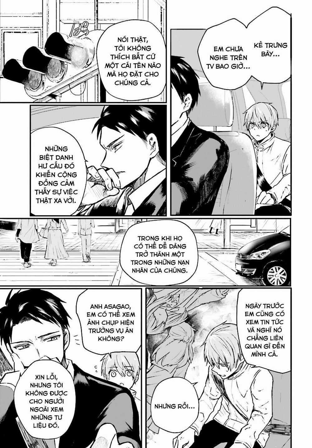 Kẻ Hoạ Sát: Tử Tù Kazami Tazuru Chapter 3 trang 3