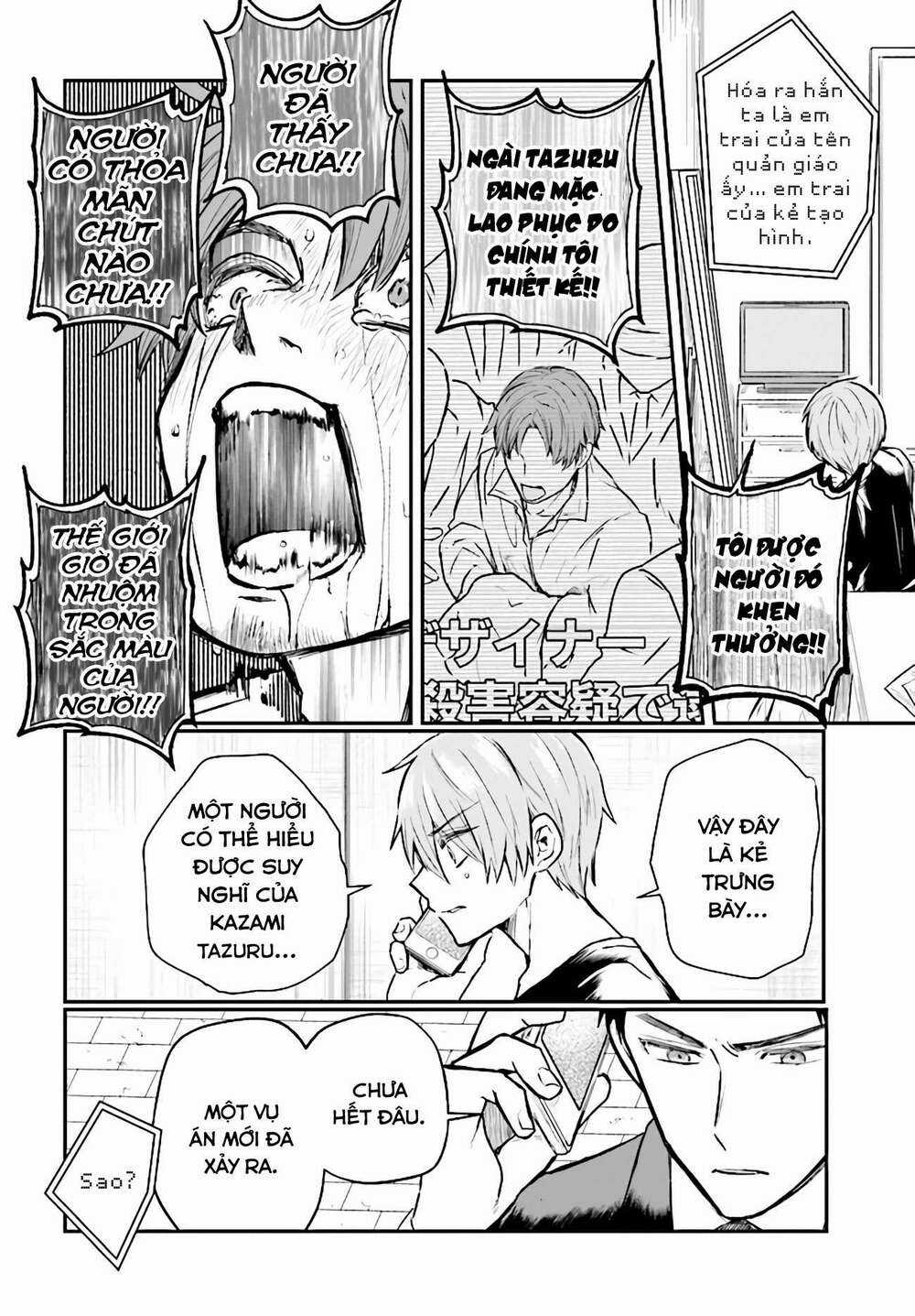 Kẻ Hoạ Sát: Tử Tù Kazami Tazuru Chapter 3 trang 31