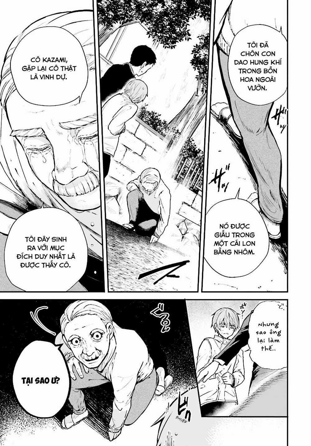 Kẻ Hoạ Sát: Tử Tù Kazami Tazuru Chapter 4 trang 27