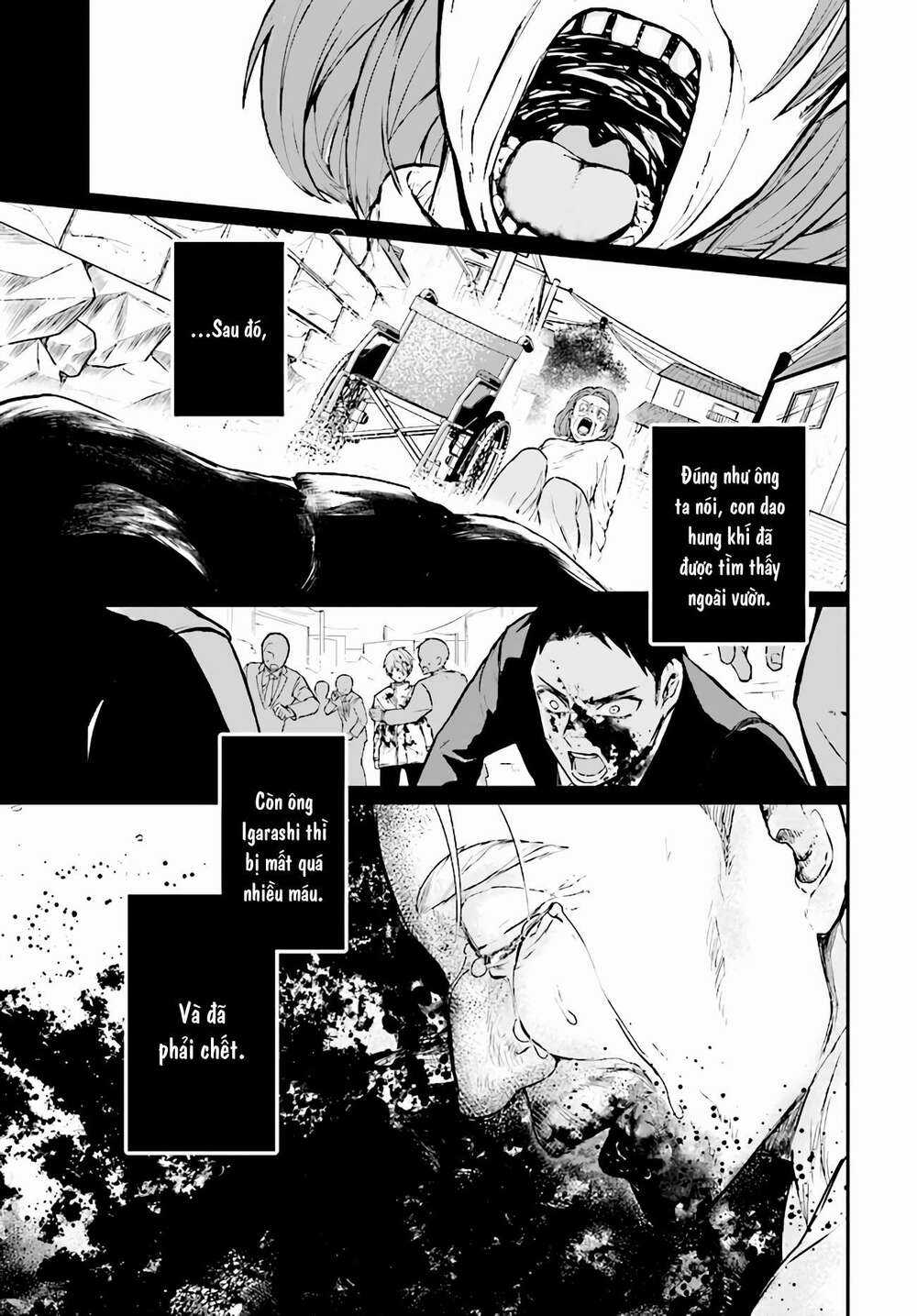 Kẻ Hoạ Sát: Tử Tù Kazami Tazuru Chapter 4 trang 34