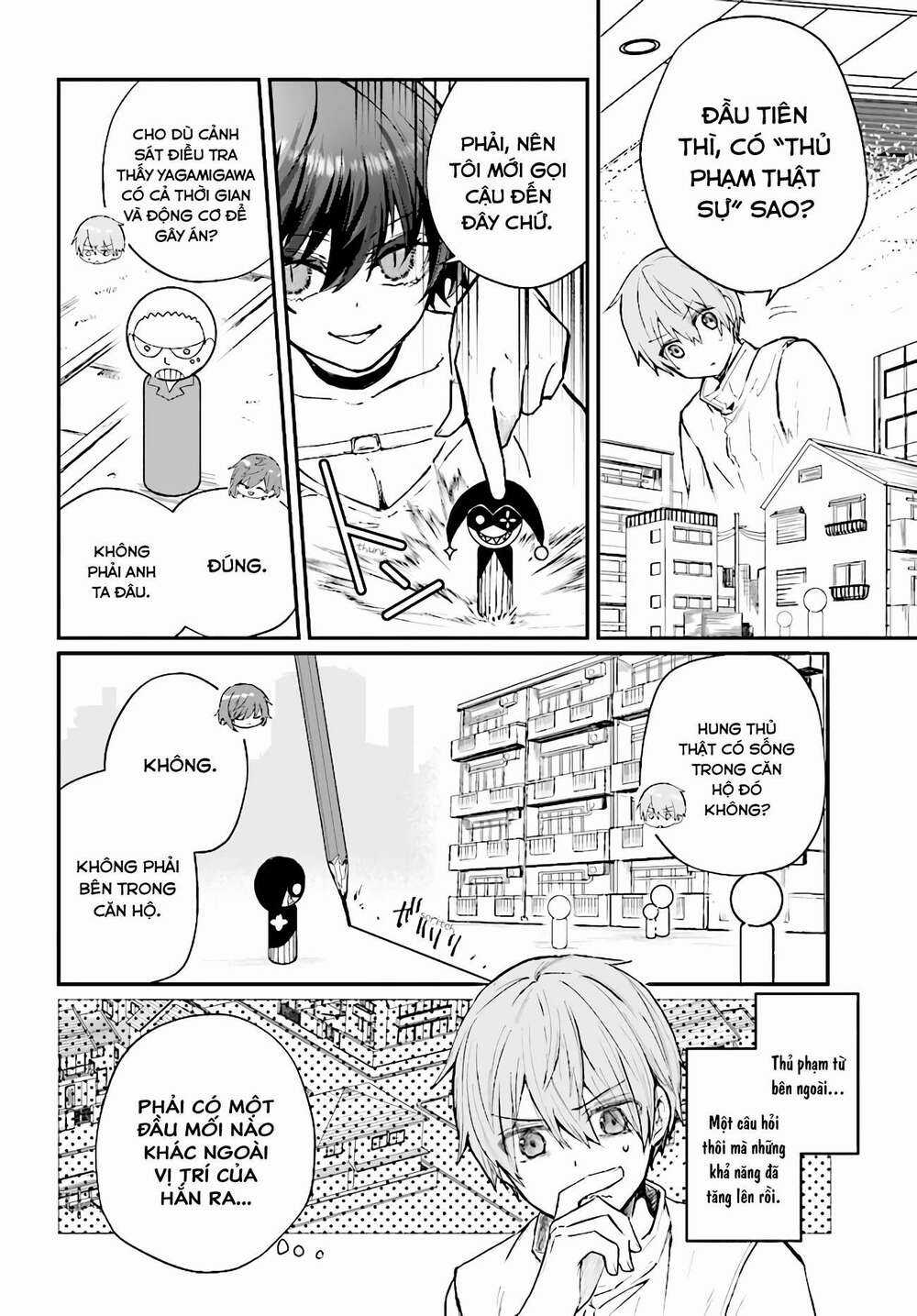 Kẻ Hoạ Sát: Tử Tù Kazami Tazuru Chapter 4 trang 8