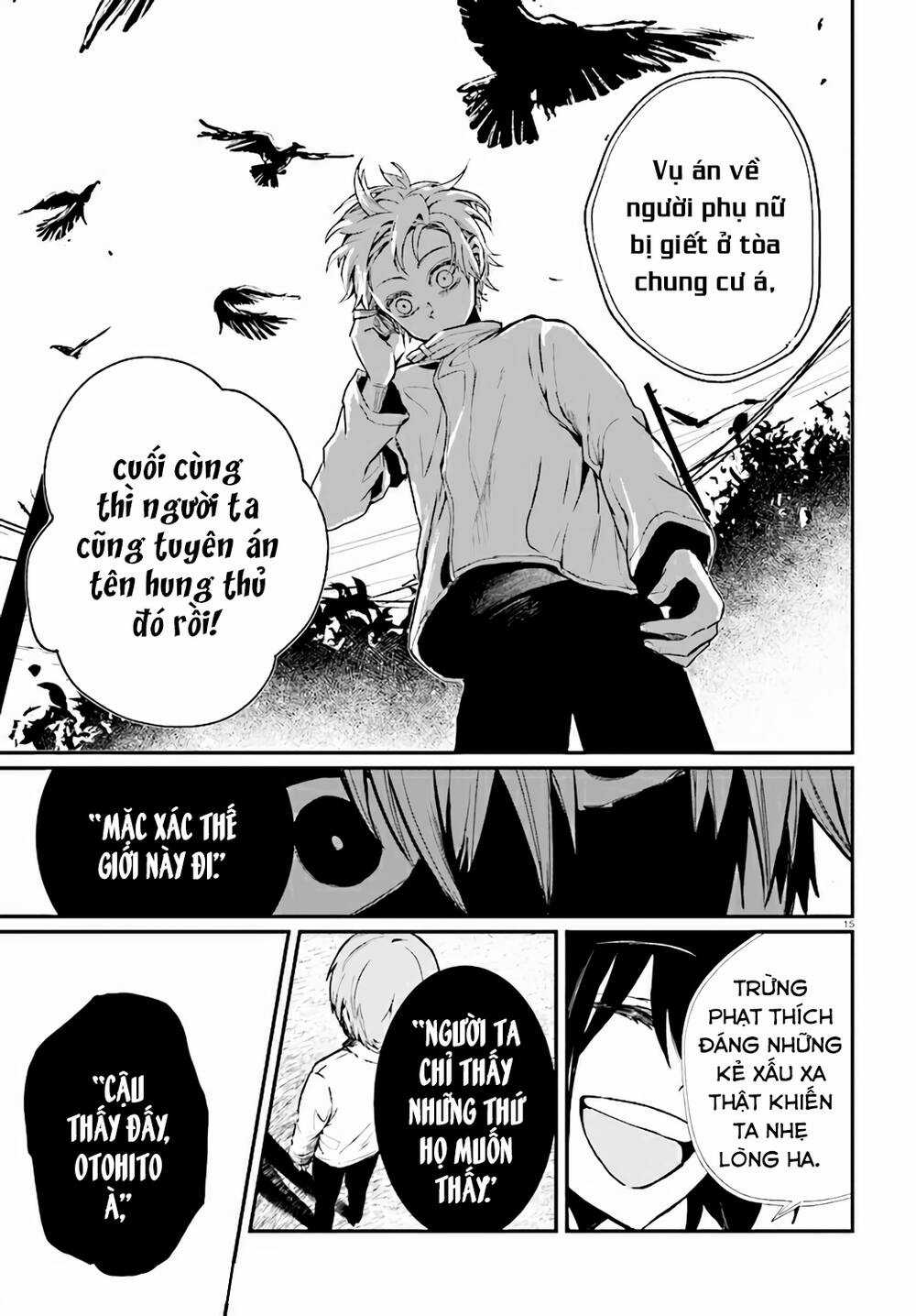 Kẻ Hoạ Sát: Tử Tù Kazami Tazuru Chapter 5 trang 17