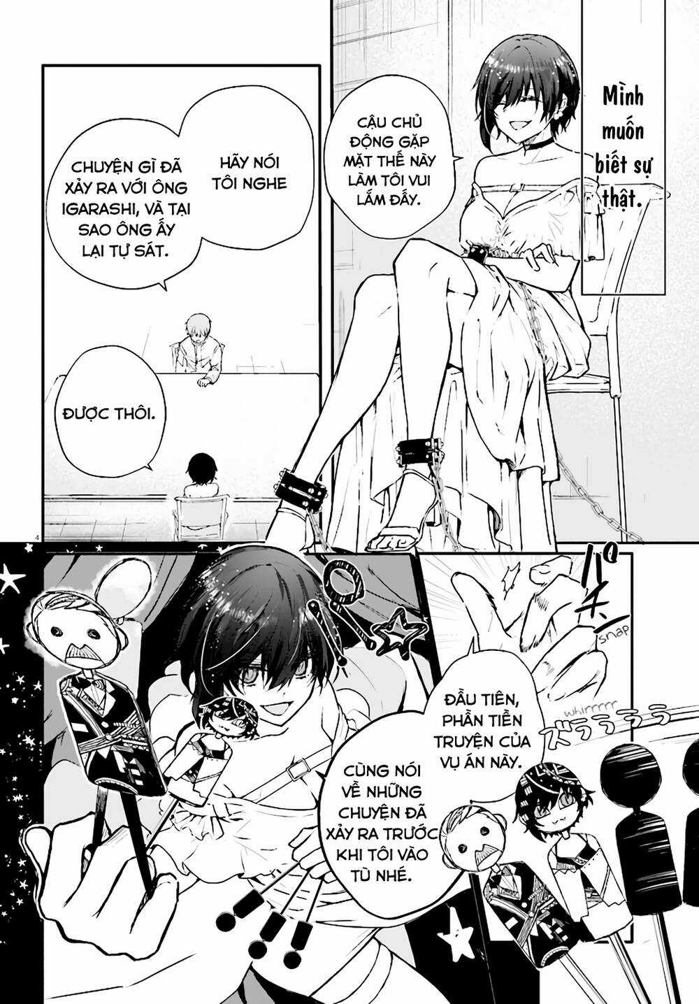 Kẻ Hoạ Sát: Tử Tù Kazami Tazuru Chapter 5 trang 6