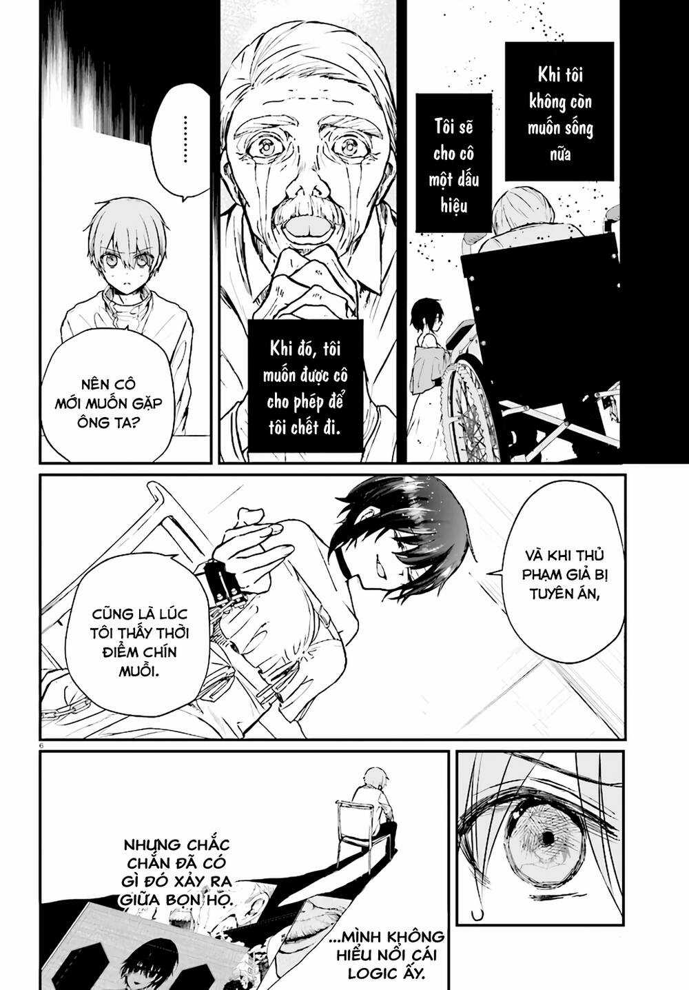 Kẻ Hoạ Sát: Tử Tù Kazami Tazuru Chapter 5 trang 8