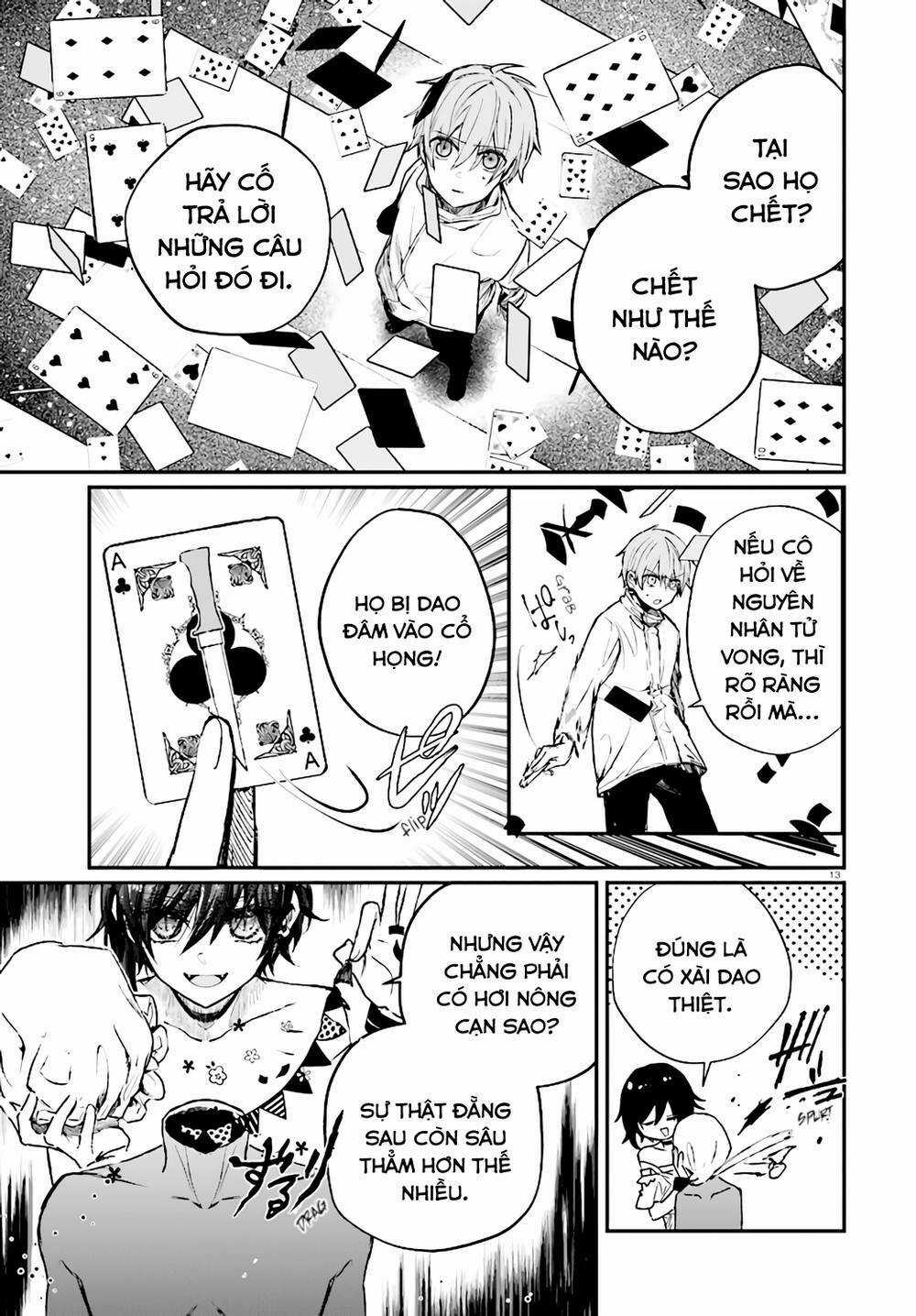 Kẻ Hoạ Sát: Tử Tù Kazami Tazuru Chapter 6 trang 13