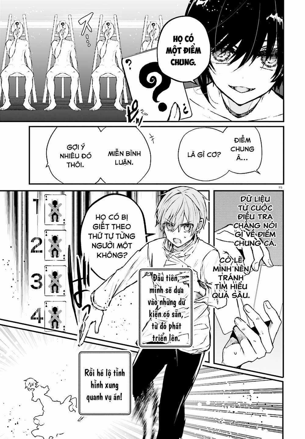 Kẻ Hoạ Sát: Tử Tù Kazami Tazuru Chapter 6 trang 15