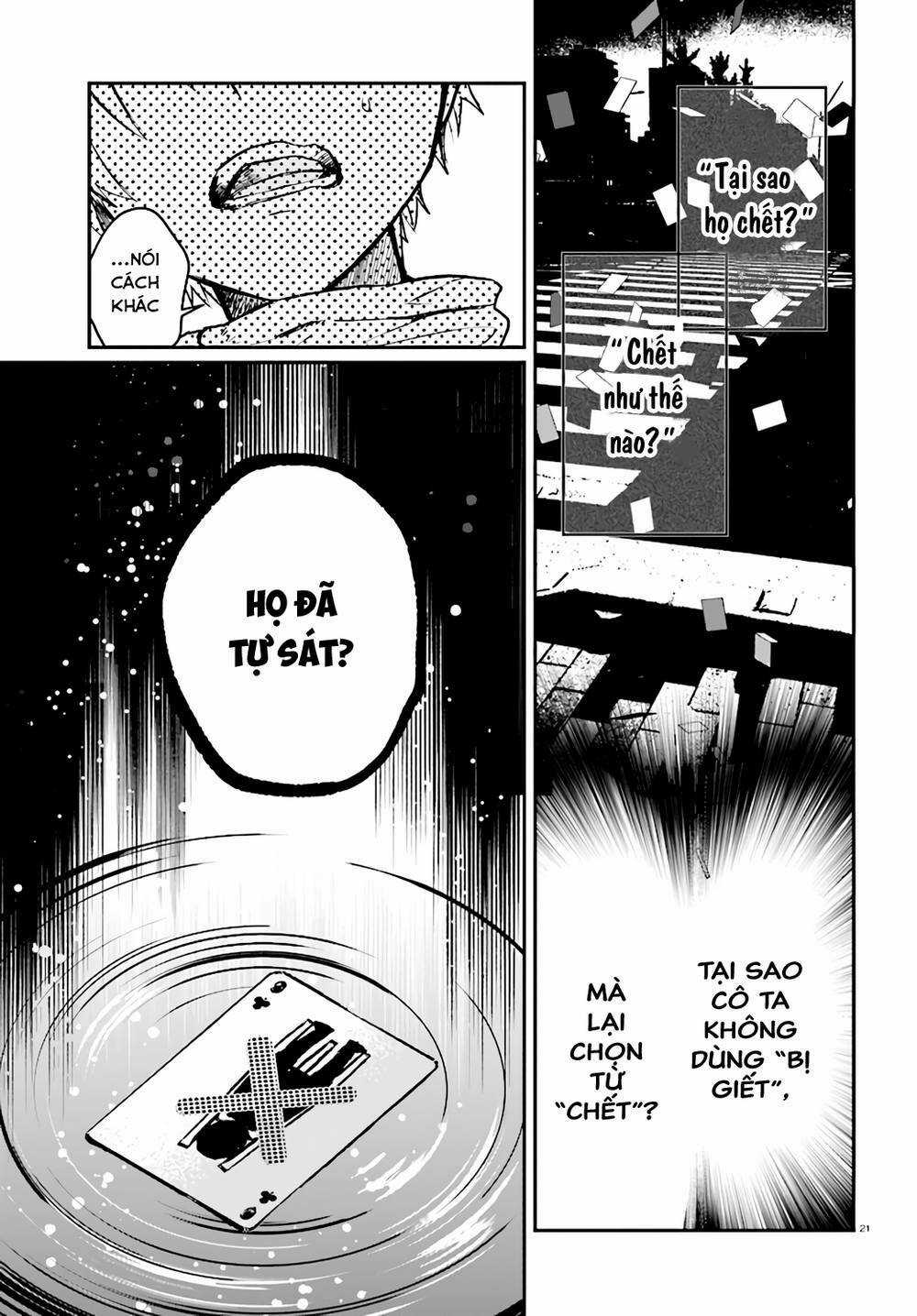 Kẻ Hoạ Sát: Tử Tù Kazami Tazuru Chapter 6 trang 21