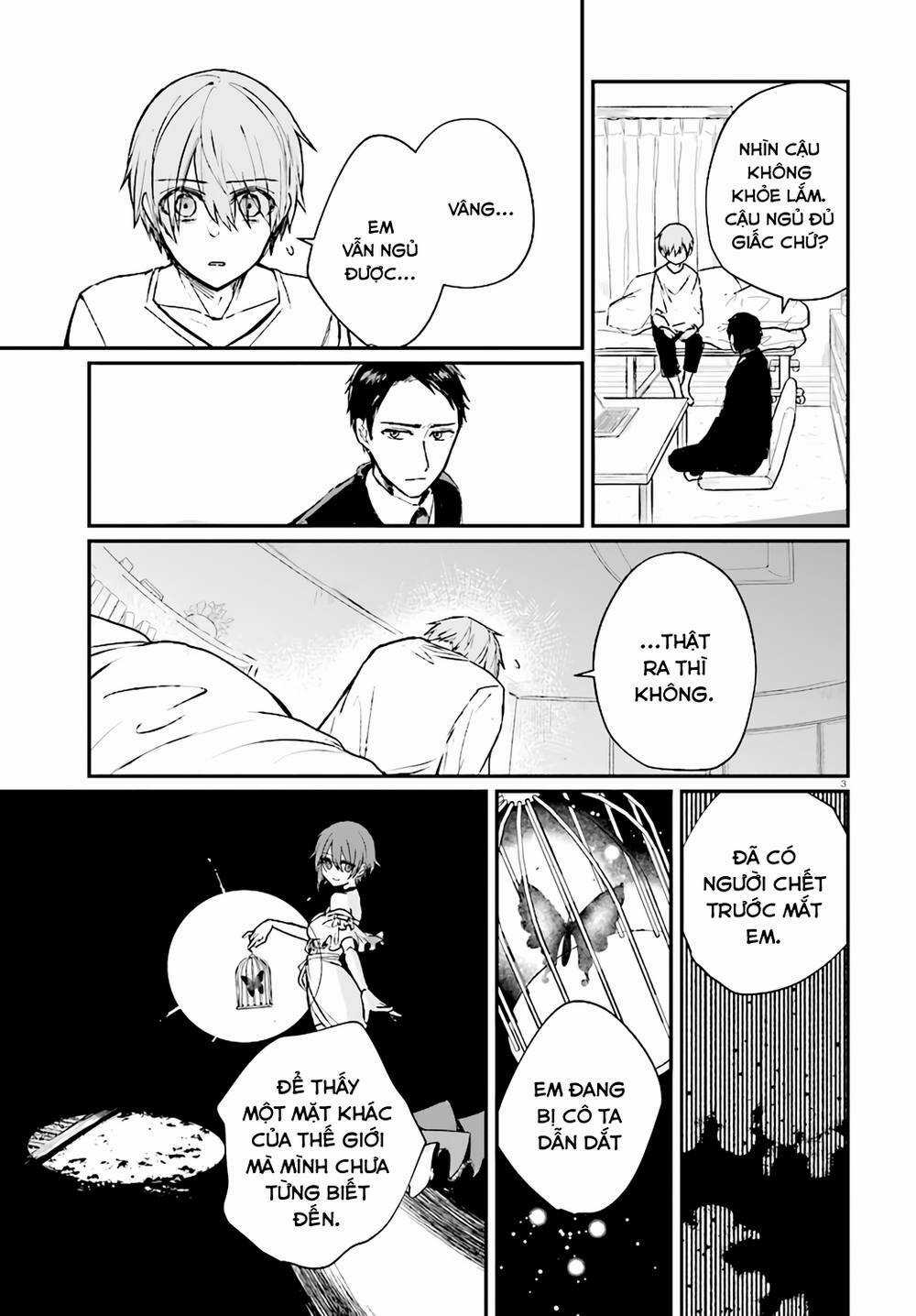 Kẻ Hoạ Sát: Tử Tù Kazami Tazuru Chapter 6 trang 3