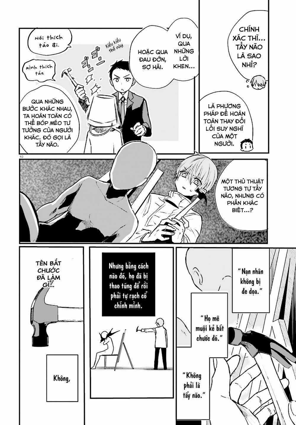 Kẻ Hoạ Sát: Tử Tù Kazami Tazuru Chapter 7 trang 10