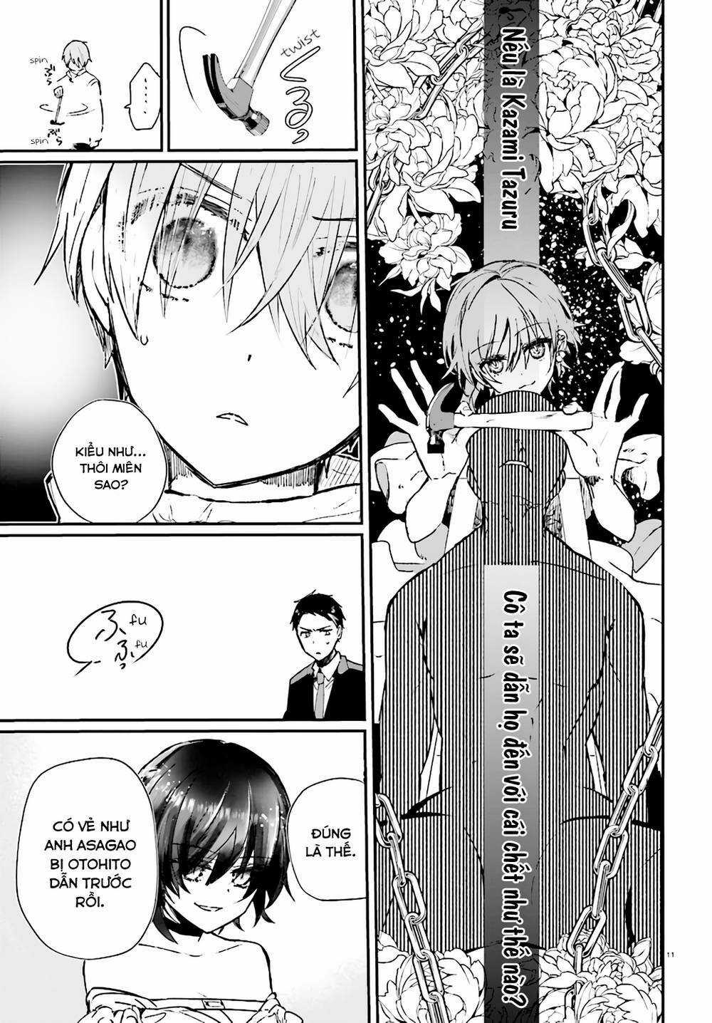 Kẻ Hoạ Sát: Tử Tù Kazami Tazuru Chapter 7 trang 11