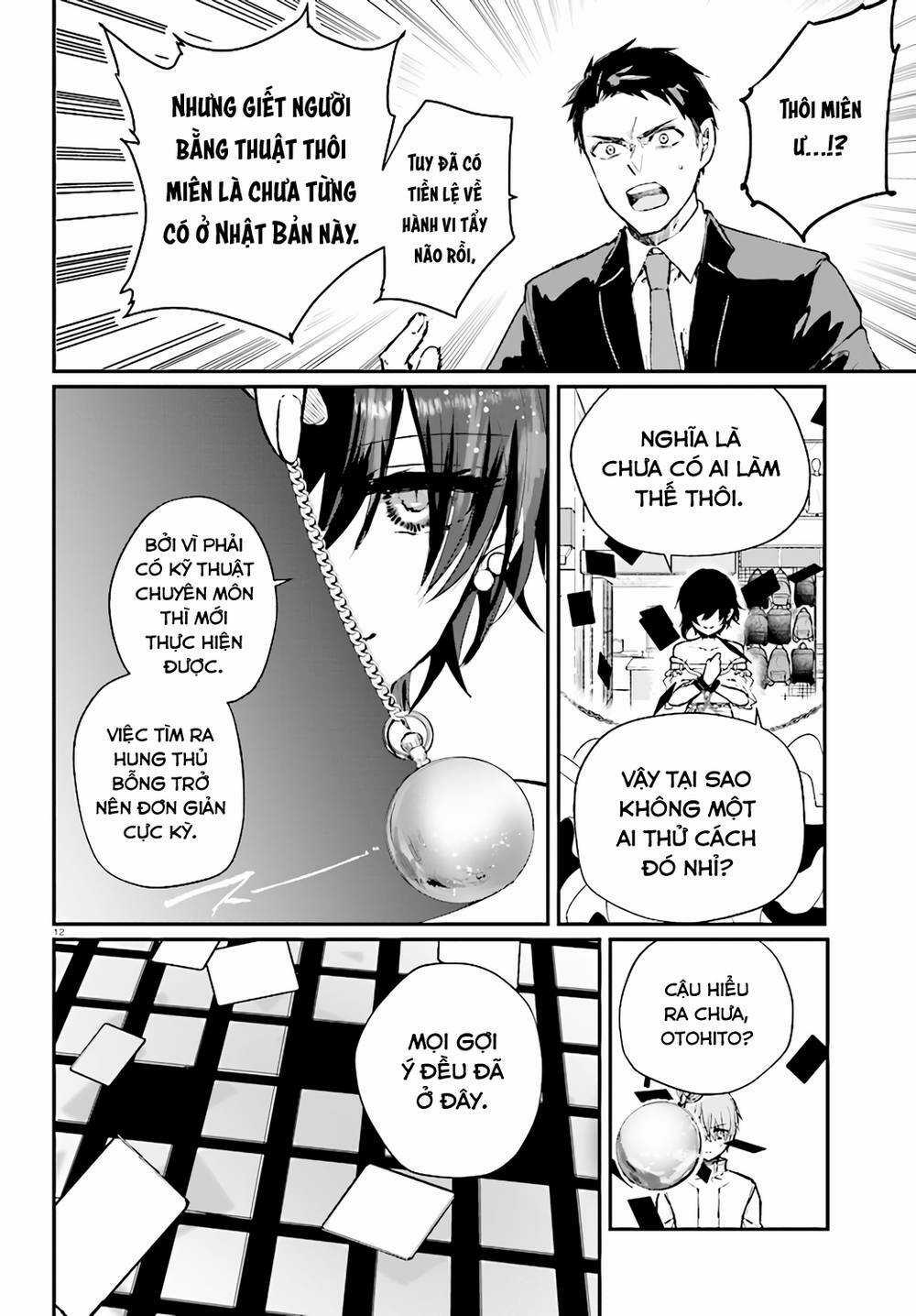 Kẻ Hoạ Sát: Tử Tù Kazami Tazuru Chapter 7 trang 12