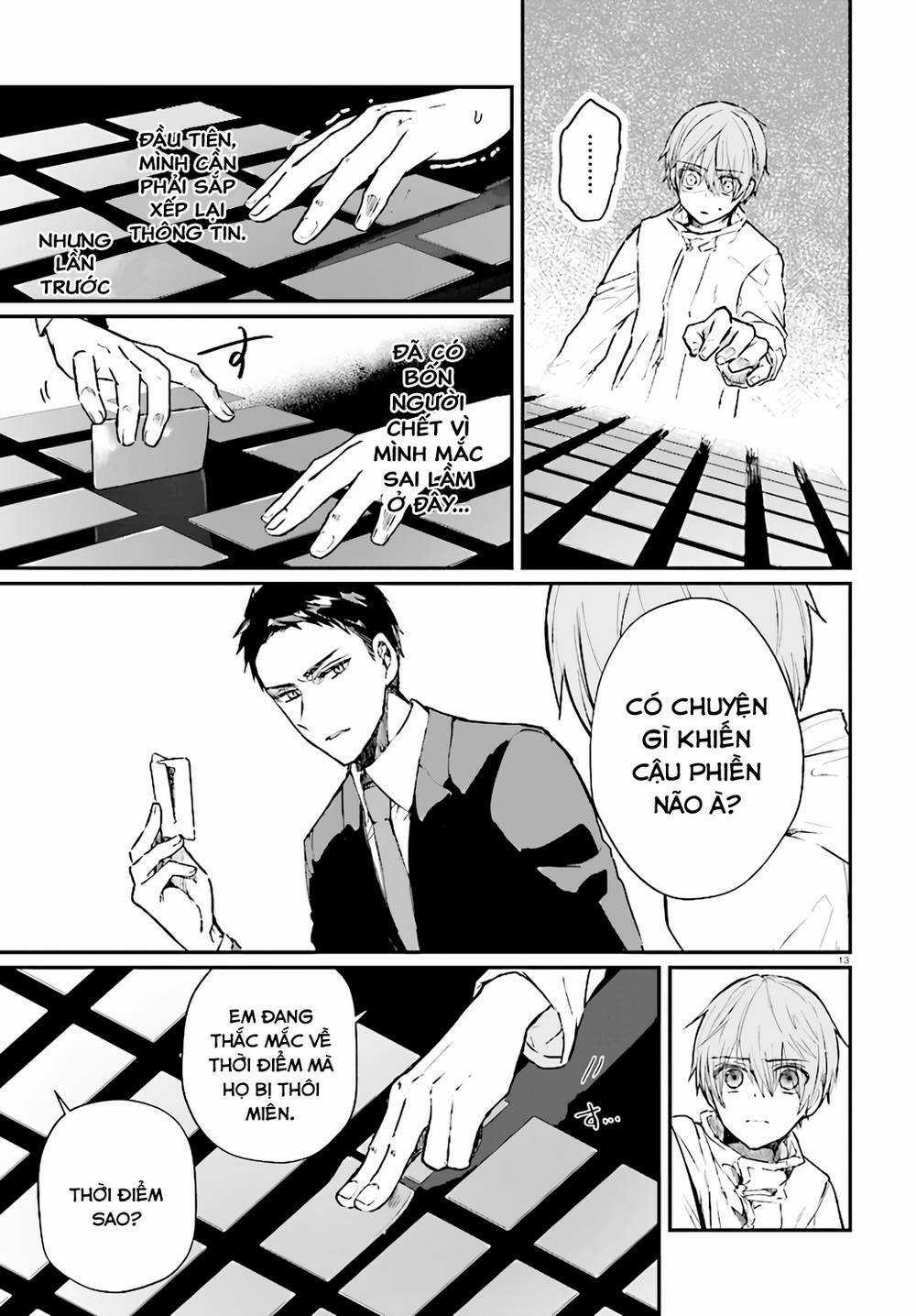 Kẻ Hoạ Sát: Tử Tù Kazami Tazuru Chapter 7 trang 13