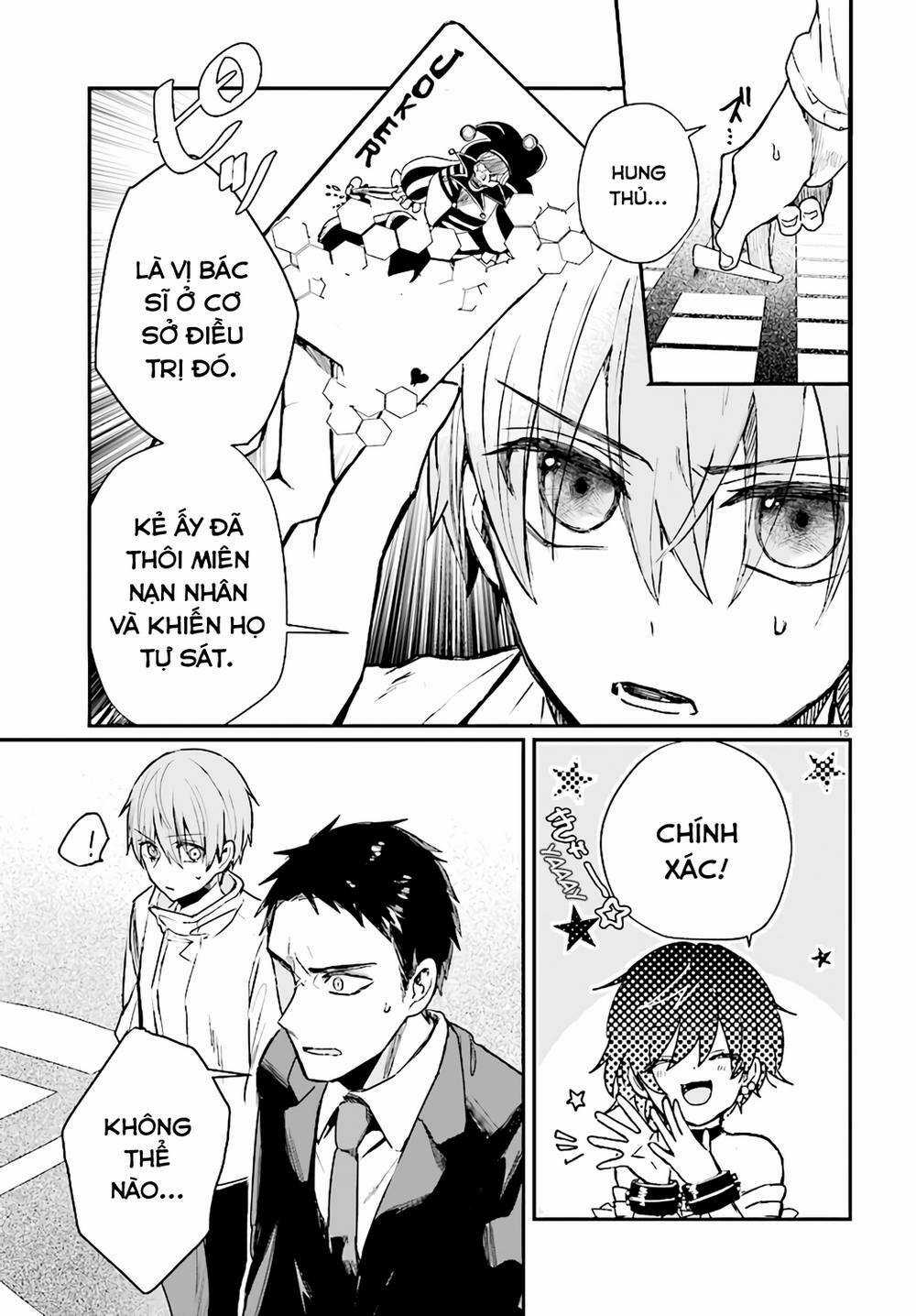 Kẻ Hoạ Sát: Tử Tù Kazami Tazuru Chapter 7 trang 15