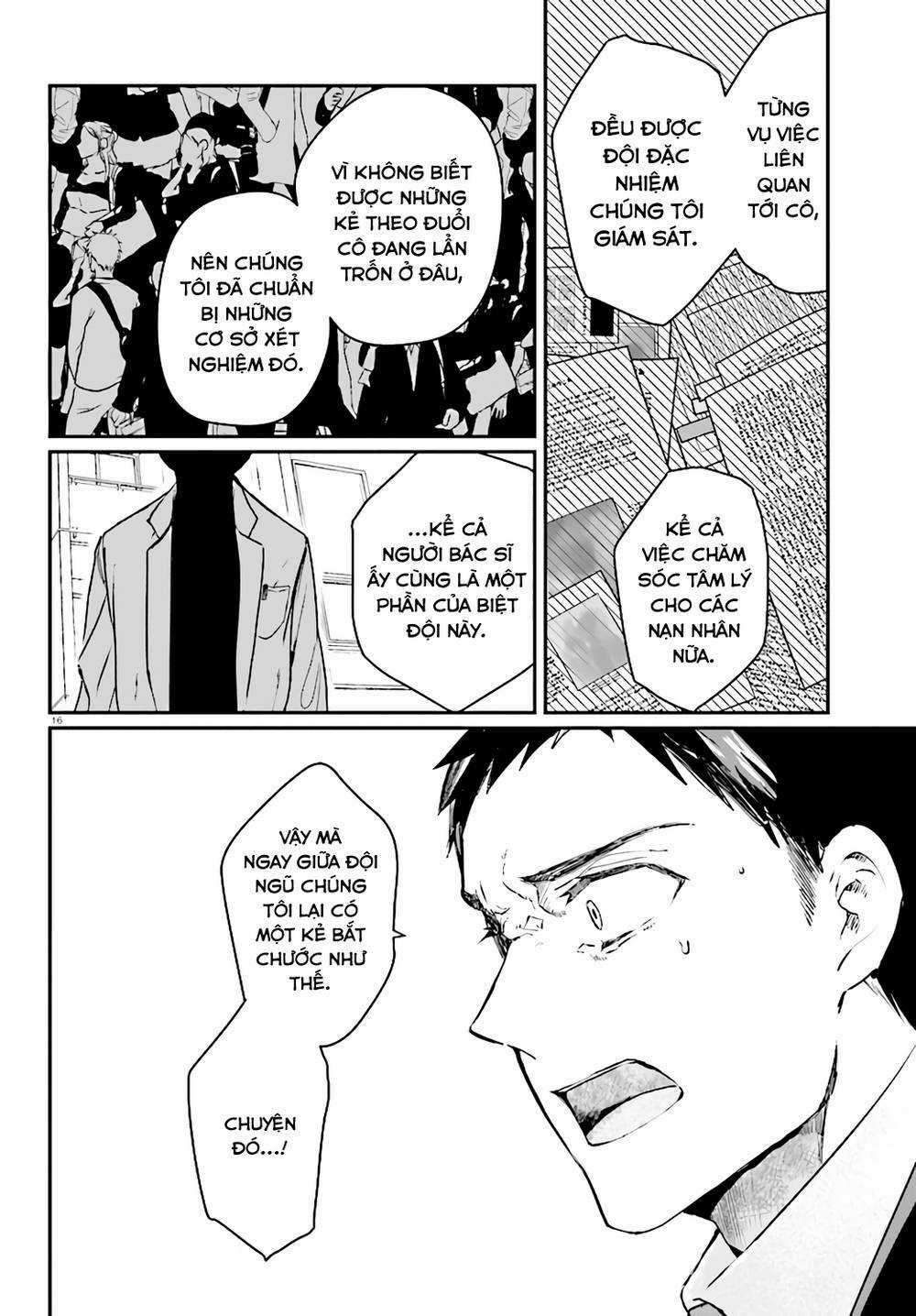 Kẻ Hoạ Sát: Tử Tù Kazami Tazuru Chapter 7 trang 16