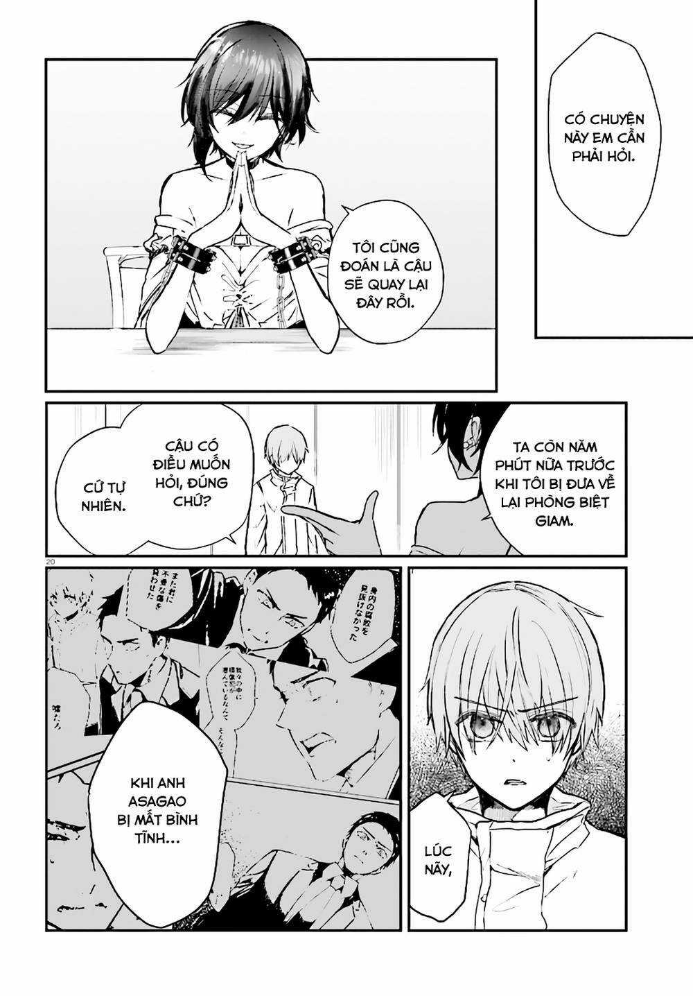 Kẻ Hoạ Sát: Tử Tù Kazami Tazuru Chapter 7 trang 20