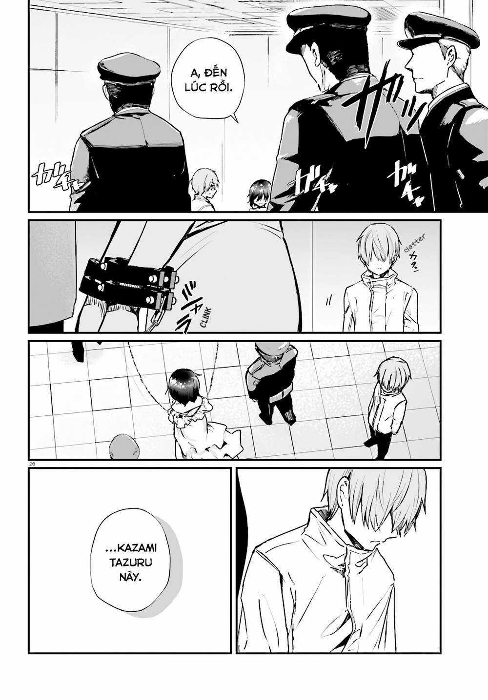 Kẻ Hoạ Sát: Tử Tù Kazami Tazuru Chapter 7 trang 26